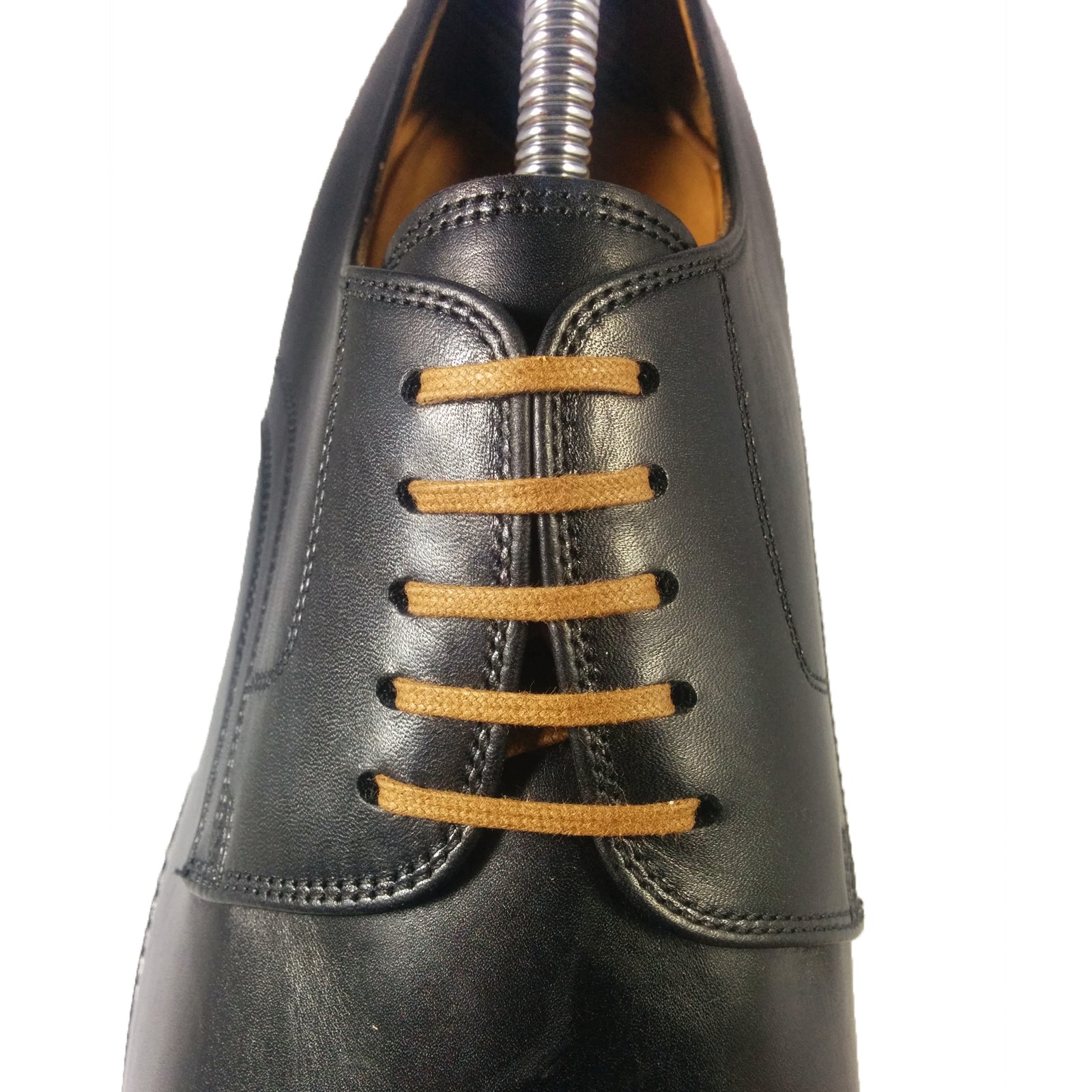 flat waxed laces